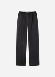 Elastic Waist Pant in Silk - Black - CO Collections